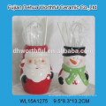 Fancy ceramic seasoning pot & pepper shaker in christmas shape